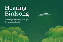 Humanising hearing tests, using the sound of birdsong