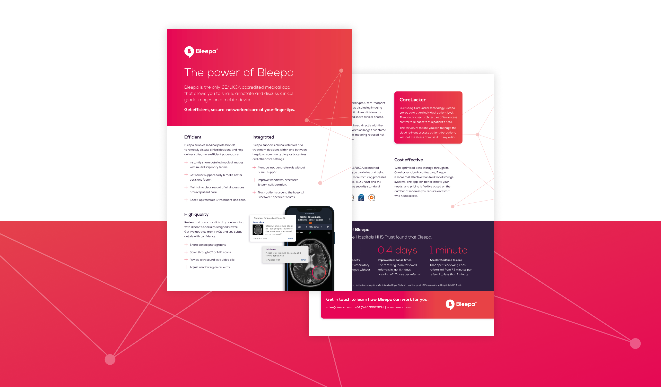 Pages from the downloadable fact sheet