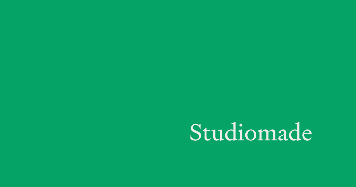 Studiomade logo