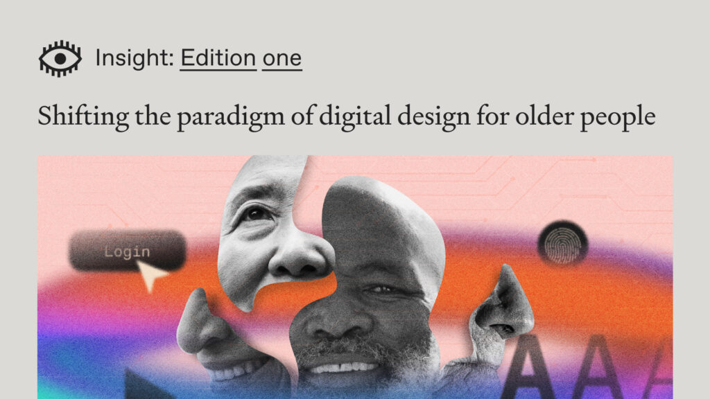 An insight report by Studiomade, a creative agency specialising in design solutions for healthcare, finance and non-profit organisations